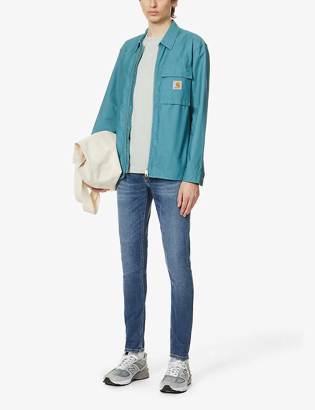 Nudie Jeans Skinny Lin Tapered Jeans - Image 2