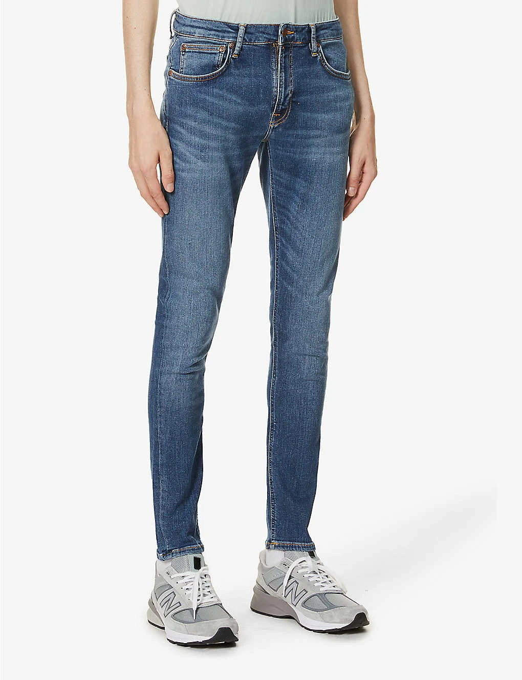 Nudie Jeans Skinny Lin Tapered Jeans - Image 3
