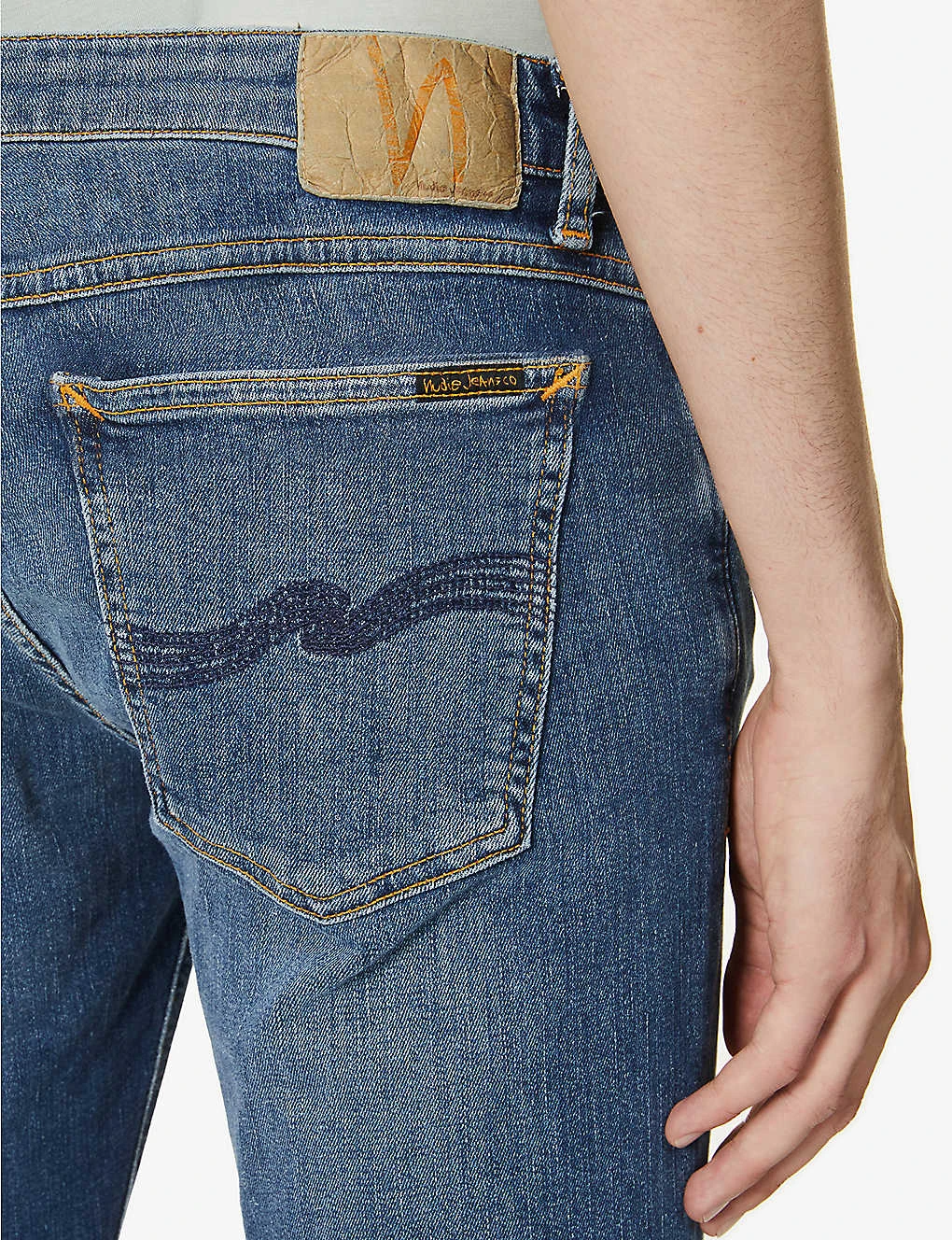 Nudie Jeans Skinny Lin Tapered Jeans - Image 6