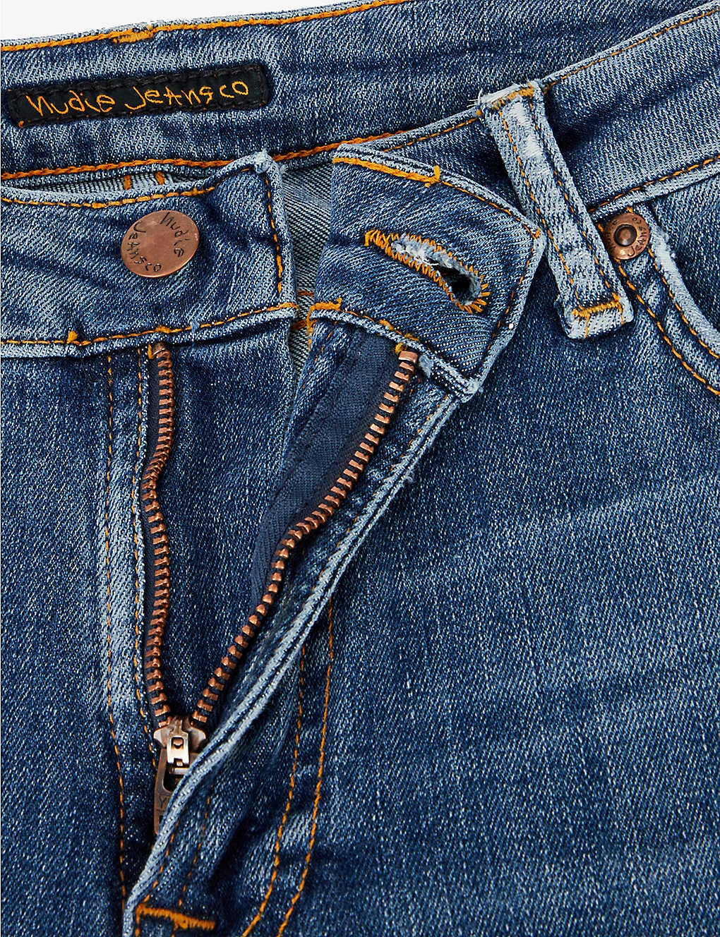 Nudie Jeans Skinny Lin Tapered Jeans - Image 7