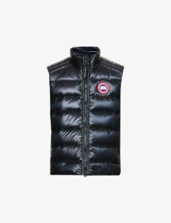 Canada Goose Crofton Funnel-neck Recycled Nylon-down Gilet