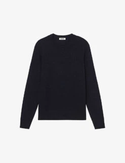Sandro Rice Crew-neck Wool-blend Jumper