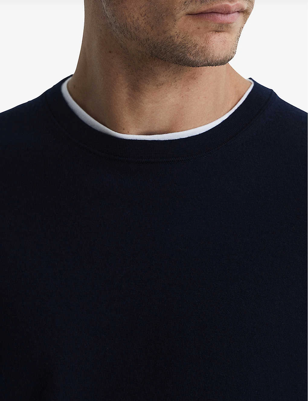 Reiss Wessex Crewneck Merino-wool Jumper - Image 5
