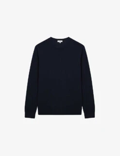 Reiss Wessex Crewneck Merino-wool Jumper