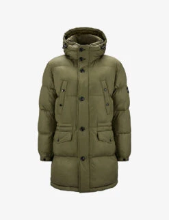 Boss Padded Recycled-polyester Hooded Jacket