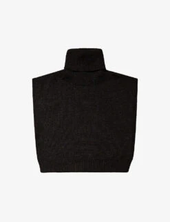 ETON Turtleneck Wool-knitted Vest