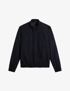 Ted Baker Gallan High-neck Slim-fit Wool-blend Bomber Jacket