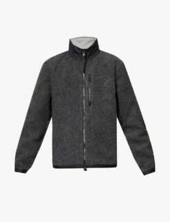 Canada Goose Kelowna Brand-patch Recycled Wool-blend Fleece Jacket