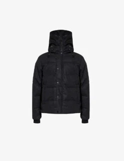 Canada Goose Macmillan Brand-patch Relaxed-fit Recycled-wool Blend-down Hooded Parka