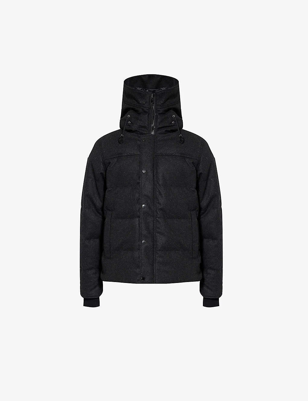 Canada Goose Macmillan Brand-patch Relaxed-fit Recycled-wool Blend-down Hooded Parka