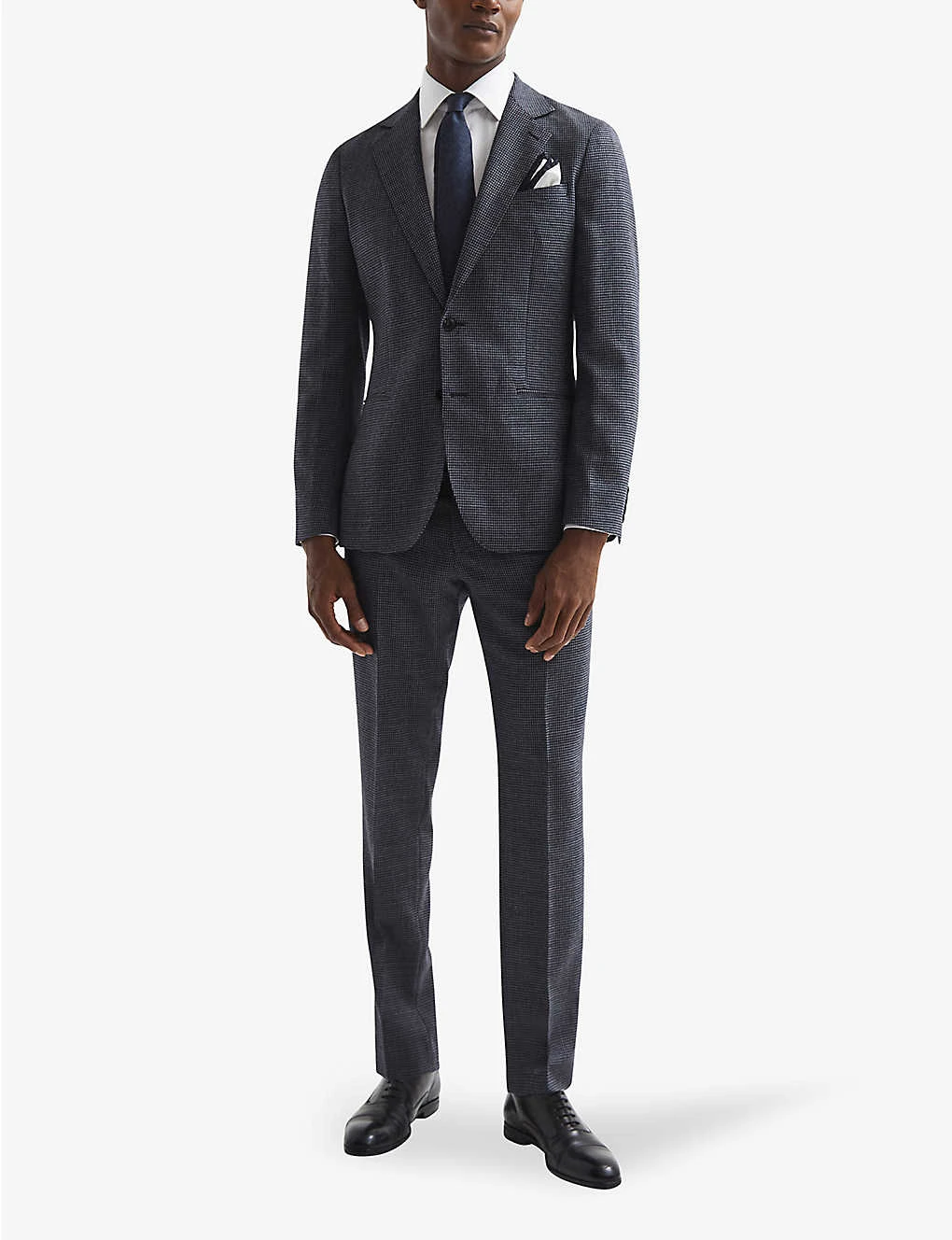 Reiss Leadenhall Single-breasted Wool Blazer - Image 2