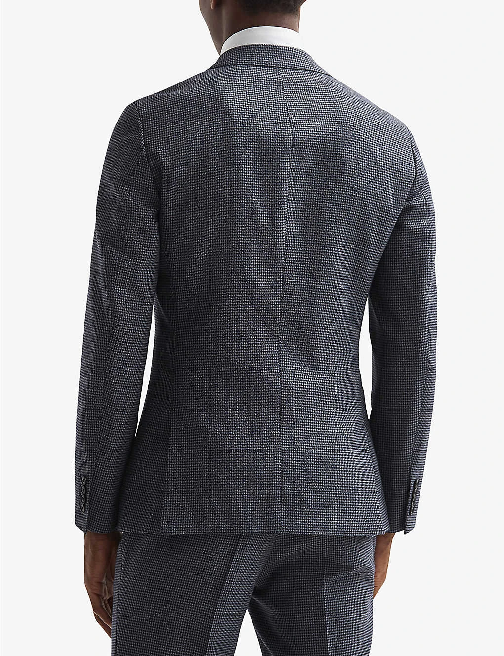Reiss Leadenhall Single-breasted Wool Blazer - Image 4