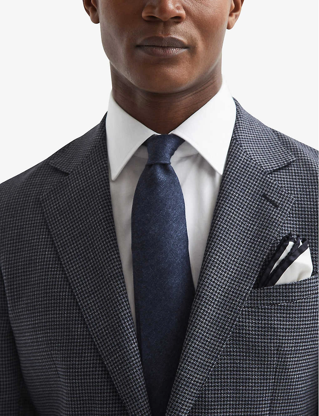 Reiss Leadenhall Single-breasted Wool Blazer - Image 5