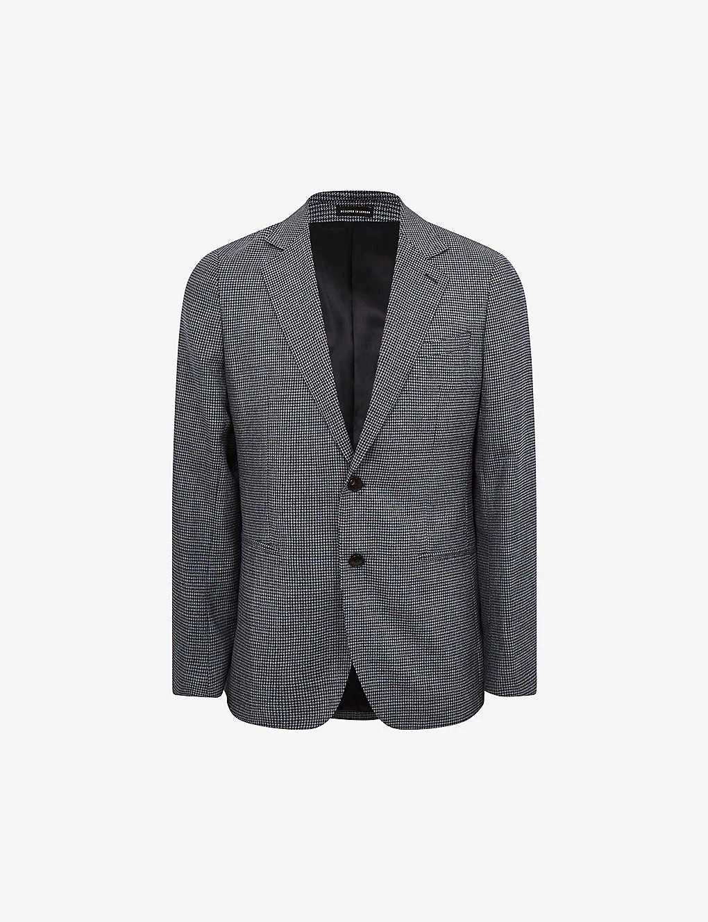 Reiss Leadenhall Single-breasted Wool Blazer