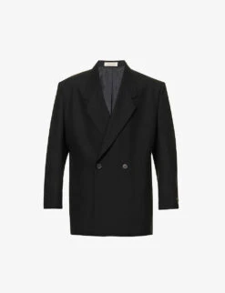 Fear Of God Eternal Double-breasted Boxy-fit Wool Blazer