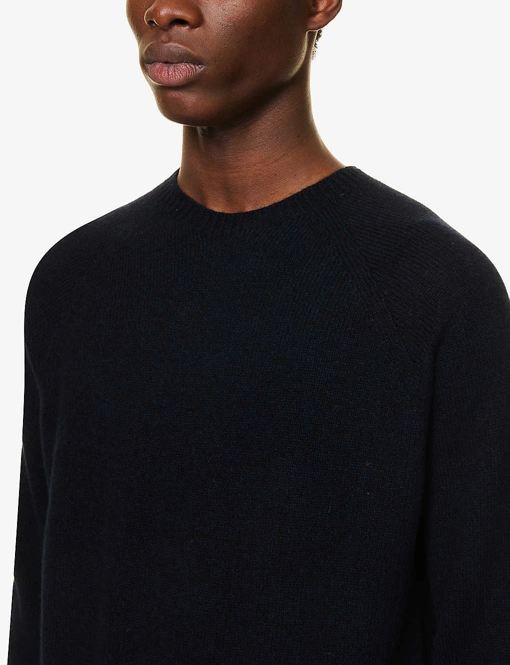 Sunspel Crewneck Regular-fit Wool Jumper - Image 5