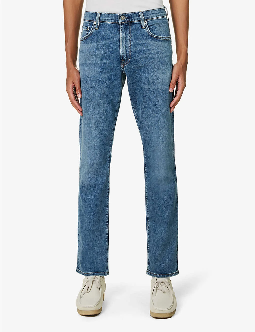 CITIZENS OF HUMANITY Gage Slip-pocketed Regular-fit Stretch-denim Jeans - Image 3