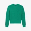 THE KOOPLES Crew-neck Relaxed-fit Wool Jumper