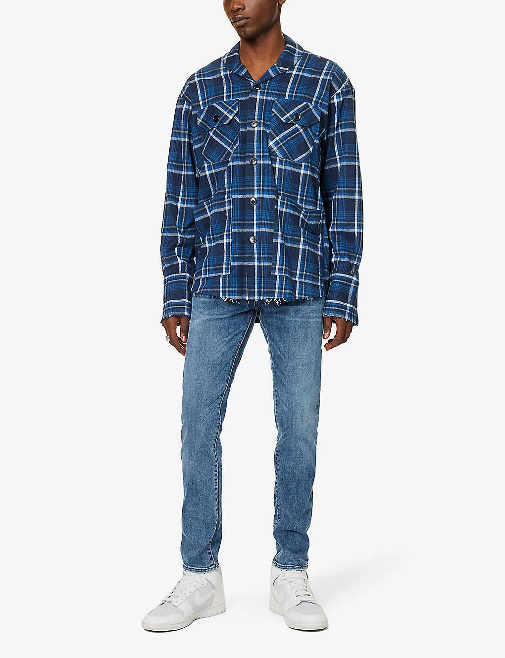 True Religion Ultra Skinny Tapered-leg Slim-fit Stretch-denim Jeans - Image 2