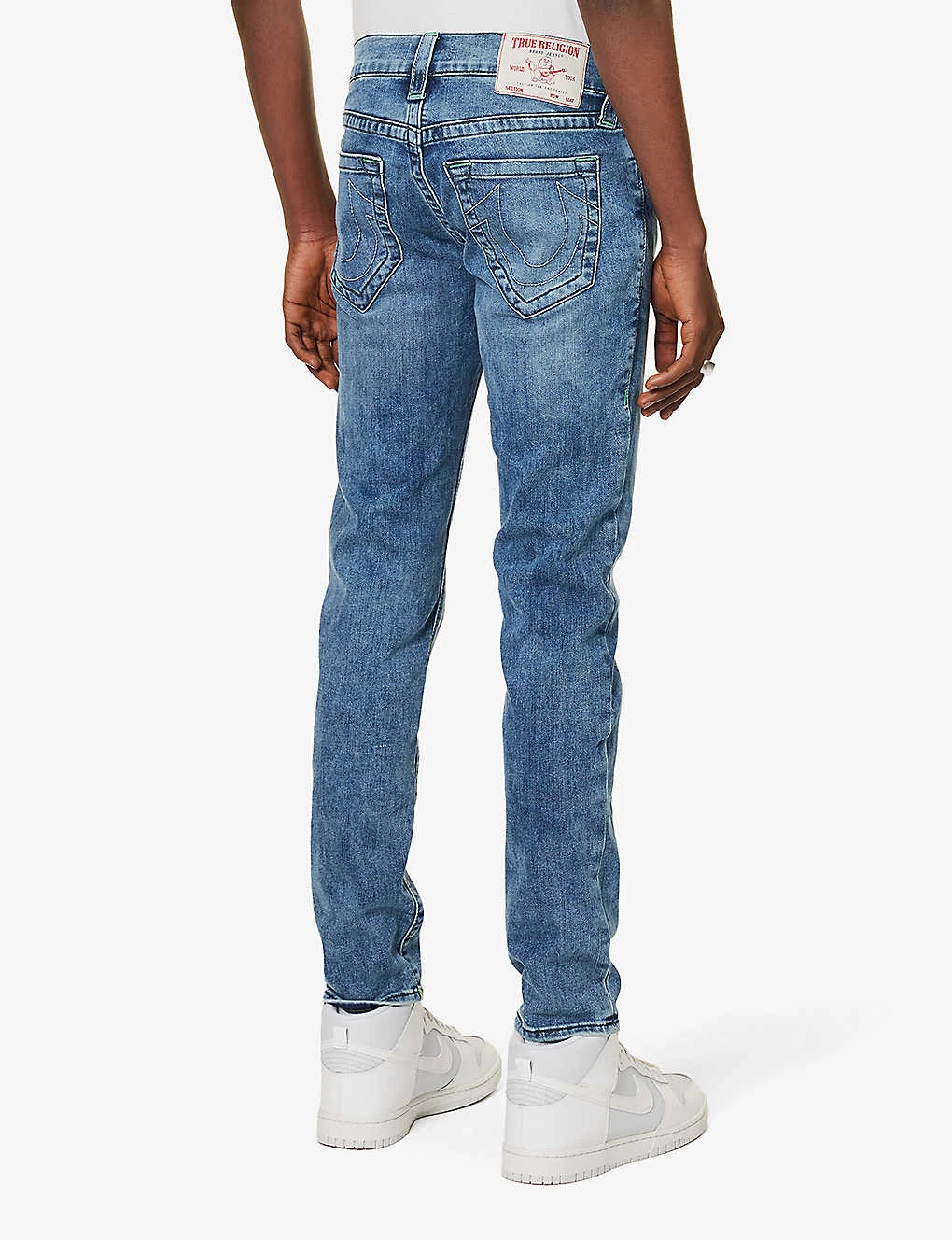 True Religion Ultra Skinny Tapered-leg Slim-fit Stretch-denim Jeans - Image 4