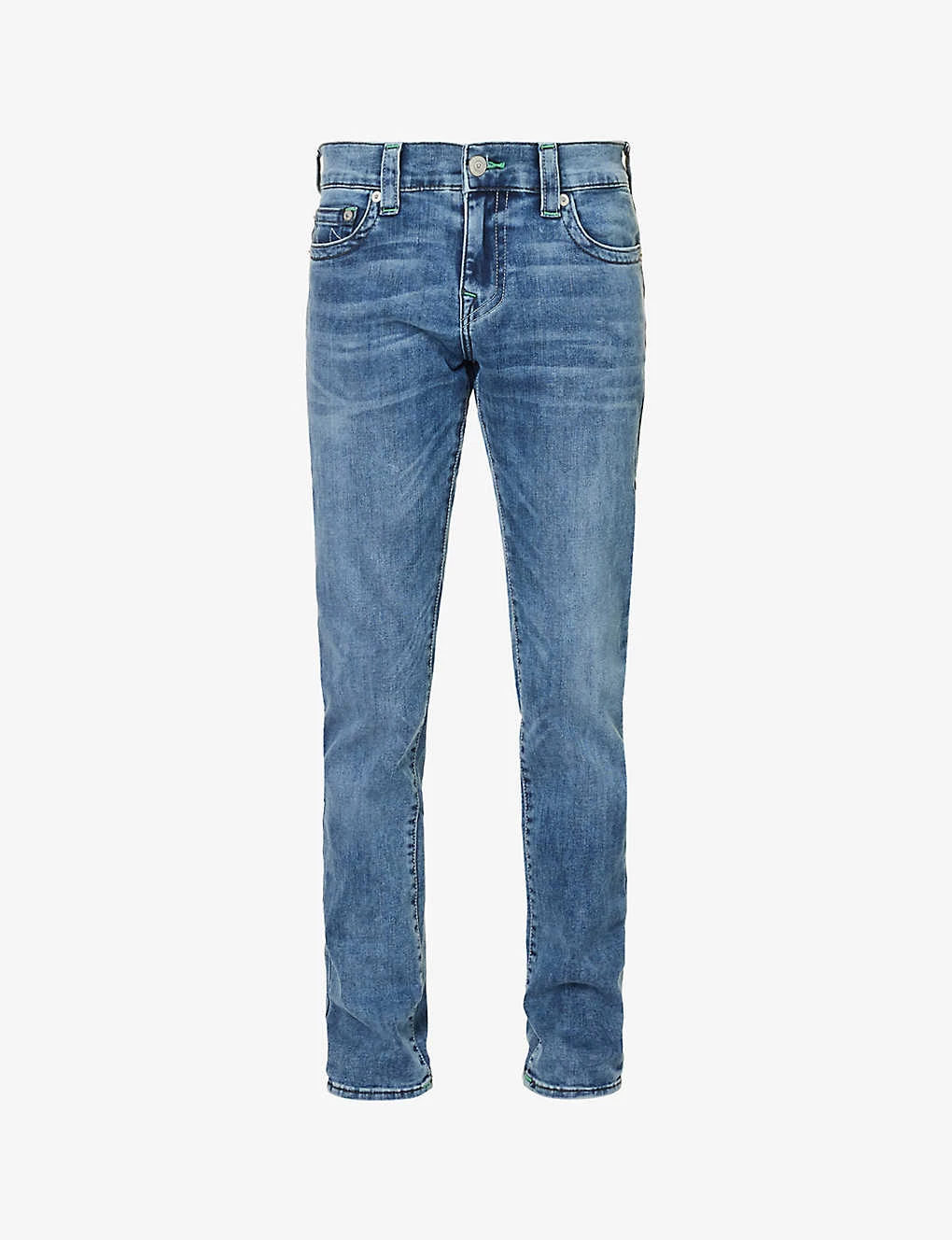 True Religion Ultra Skinny Tapered-leg Slim-fit Stretch-denim Jeans