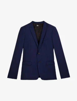THE KOOPLES Slim-fit Single-breasted Wool Suit Jacket