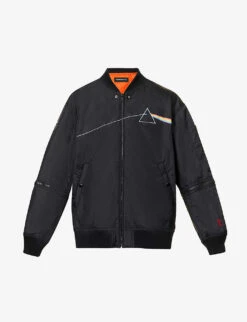 Undercover The Dark Side Of The Moon Graphic-print Removable-sleeve Shell Jacket