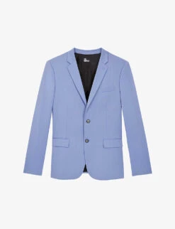 THE KOOPLES Single-breasted Slim-fit Wool Jacket