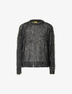 Protection Relaxed-fit Alpaca Wool-blend Jumper