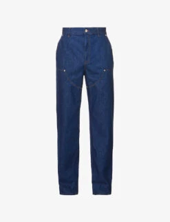 Loewe Painter Contrast-stitch Straight-leg Regular-fit Jeans