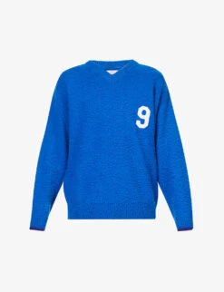 ERL Football Relaxed-fit Knitted Jumper