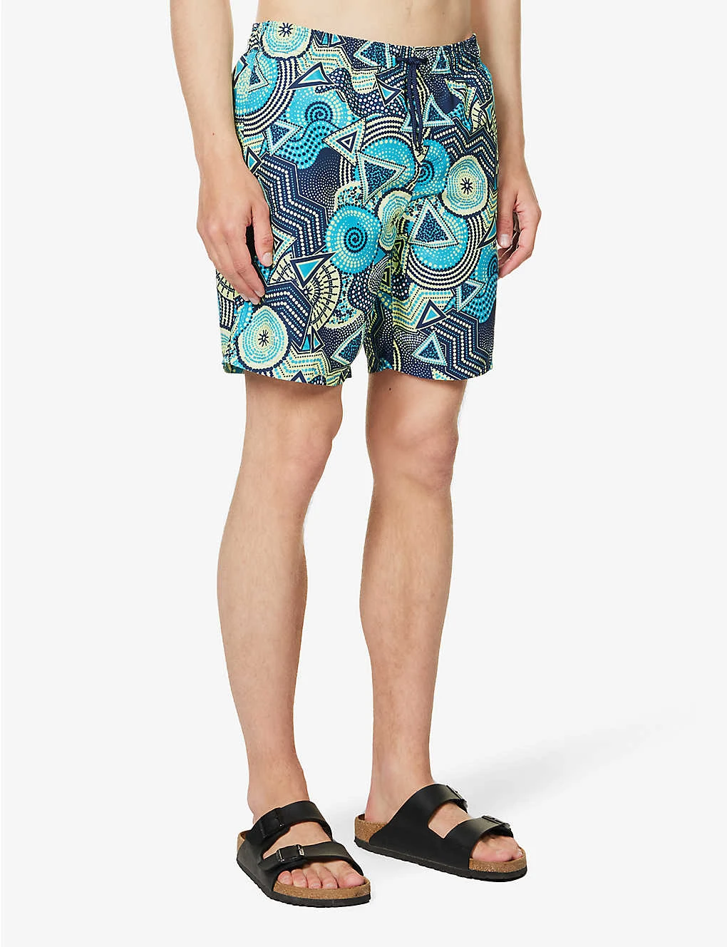 Speedo Watershort 45cm Geo-print Recycled-polyester Swim Shorts - Image 3