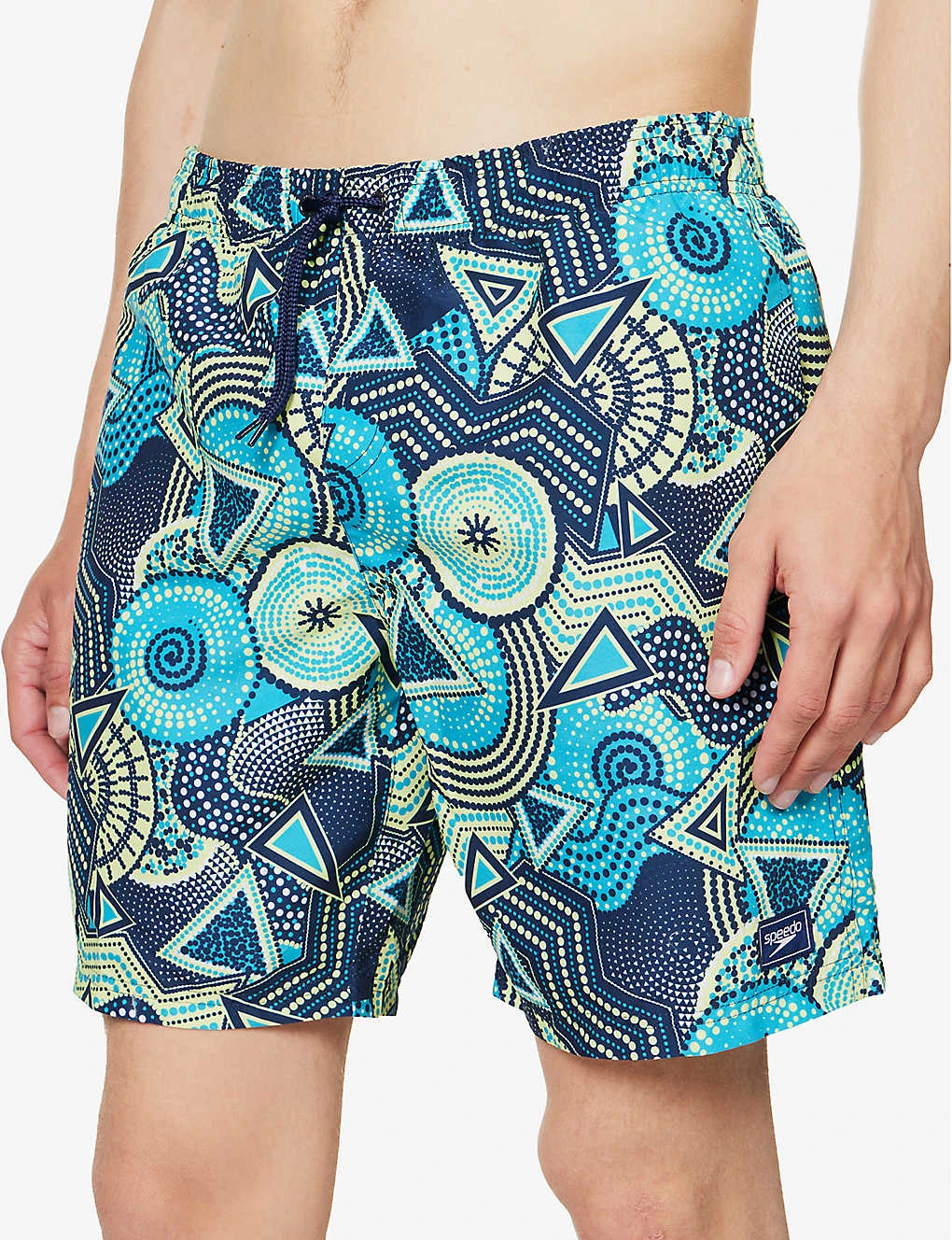 Speedo Watershort 45cm Geo-print Recycled-polyester Swim Shorts - Image 5