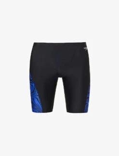 Speedo Jammer Abstract-print Swim Shorts