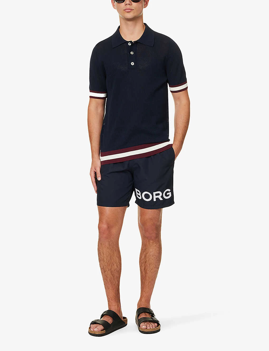 Bjorn Borg Sheldon Logo-print Swim Shorts - Image 2