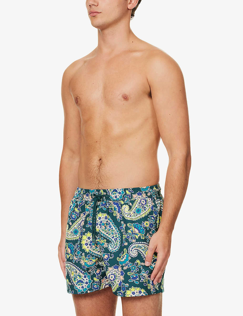 Bjorn Borg Paisley-print Elasticated Waistband Regular-fit Swim Shorts - Image 3