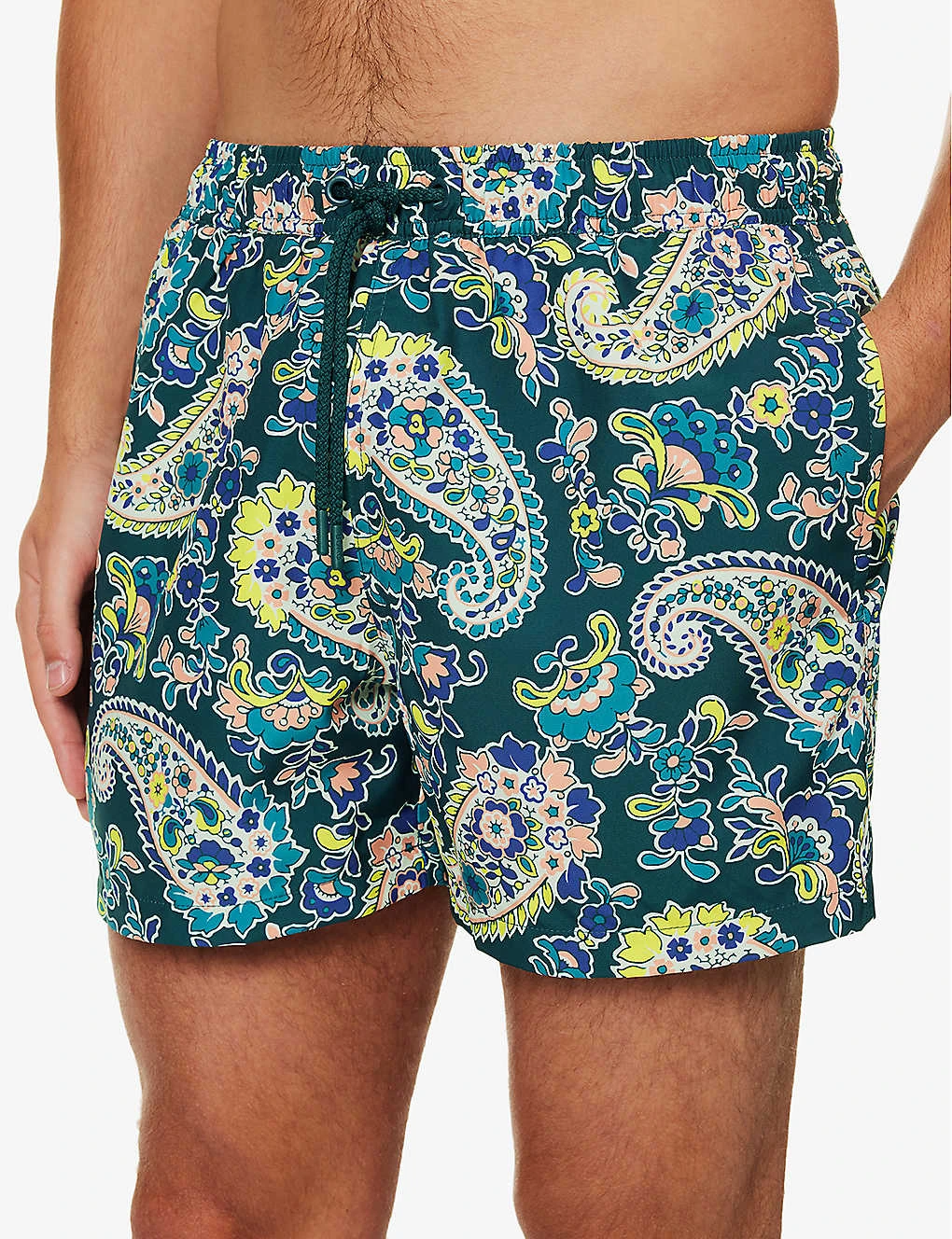 Bjorn Borg Paisley-print Elasticated Waistband Regular-fit Swim Shorts - Image 5