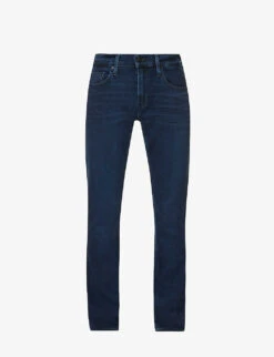 Paige Federal Slim-fit Stretch-cotton Jeans