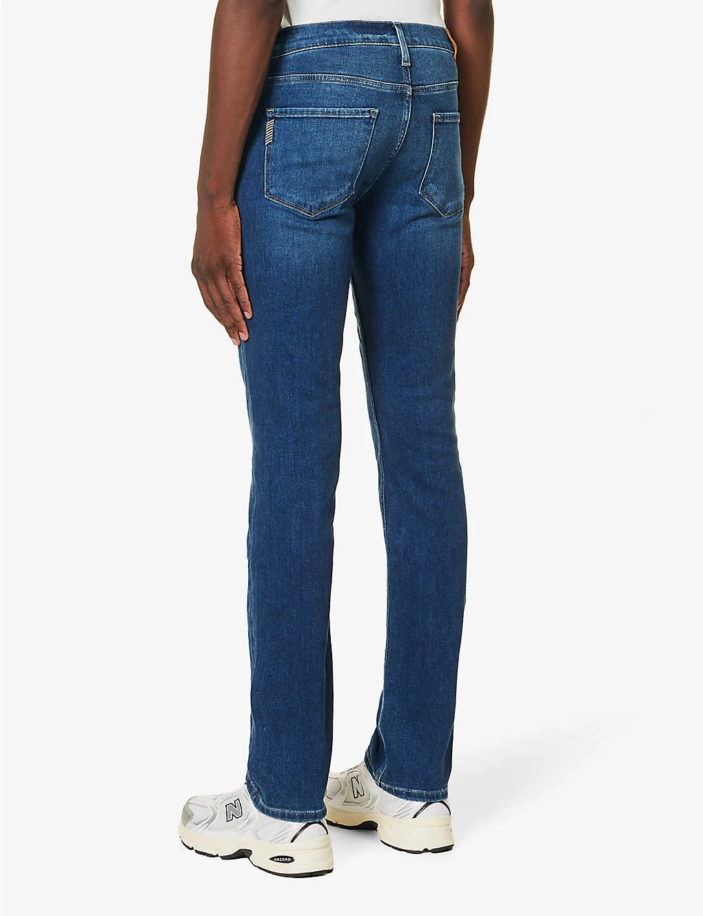 Paige Federal Straight-leg Mid-rise Stretch-denim Jeans - Image 4